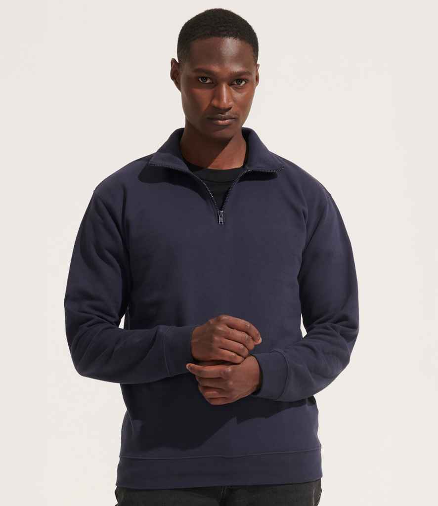 SOL'S Unisex Conrad 1/4 Zip Sweatshirt - PenCarrie